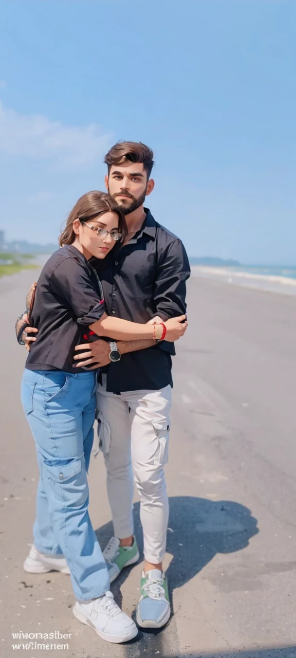 Homme aux cheveux mi-longs attachés avec une barbe de taille moyenne portant des lunettes et une blouse blanche assis à une table fumant une pipe