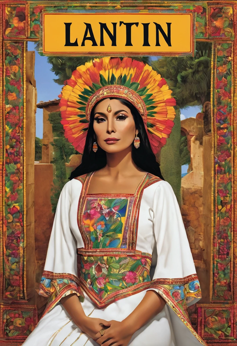 Generate a Latin album cover