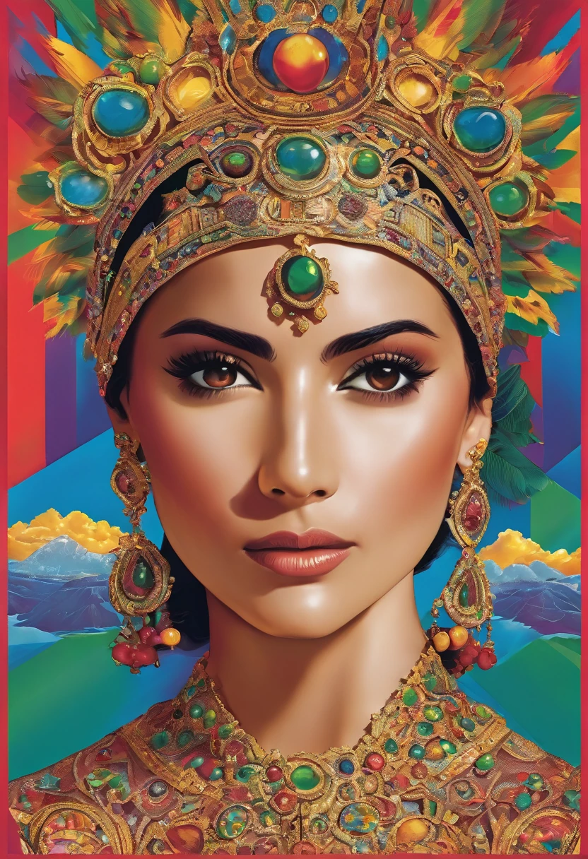 Generate a Latin album cover