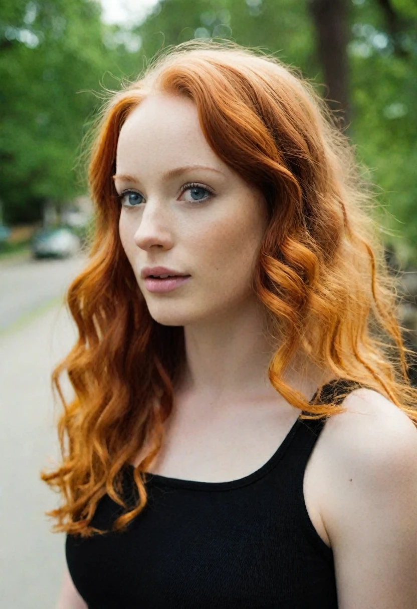 cellphone flash photography (art by Mathias Goeritz:0.9) , photograph, Lush Girlfriend Annabelle Jones , Rich Orange hair, spring , Midday , tilt shift, sharp focus, specular lighting, film grain, Samsung Galaxy, F/5, (cinematic still:1.2), (freckles:0.5) . f8.0, samsung galaxy, noise, jpeg artefacts, poor lighting, low light, underexposed, high contrast Beautiful woman with long curly rainbow-colored hair a 20 years old girl, gray semi-long wavy hair, (skyblue eyes:0.9) Alicia Witt , head shot