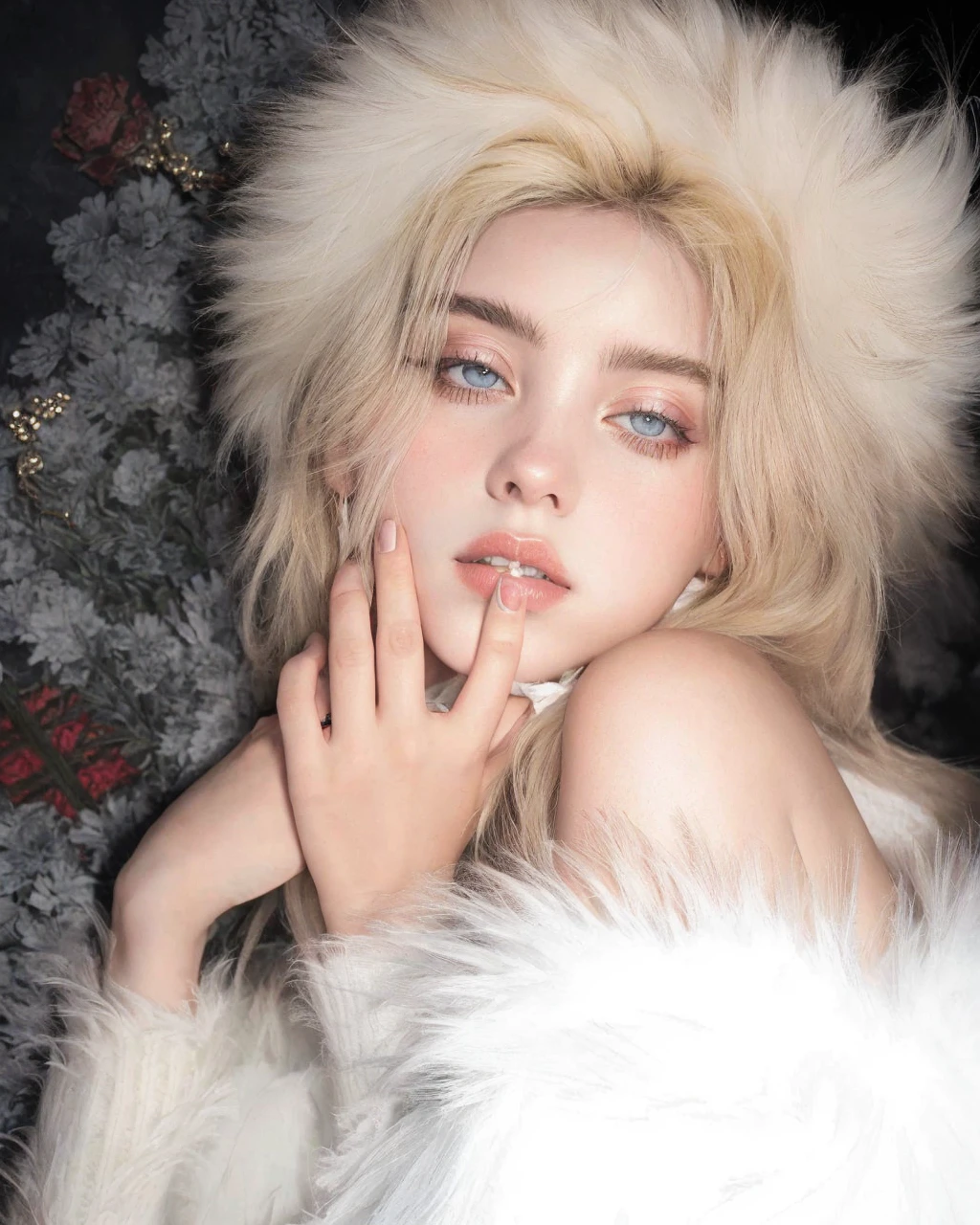 high detail photo of 1girl billieeilish,, professional, photography, excellent lighting, impeccable, precision, rich colors, deep shadows, clarity, high-resolution, razor-sharp, composition, light and shadow, timeless beauty, captivated, artistry, craftsmanship, elegance, sophistication, exquisite, details, atmosphere, balance, masterful, technique, expertly captured, stunning, visual impact, top-quality, compelling, professional-grade, aesthetics, flawless, remarkable, perfection, attention, dynamic, evocative, nuanced, depth, vibrancy, masterclass, breathtaking, awe-inspiring, high-definition, alluring, enchanting, texture, storytelling, mesmerizing, cinematic, elite, artistry.