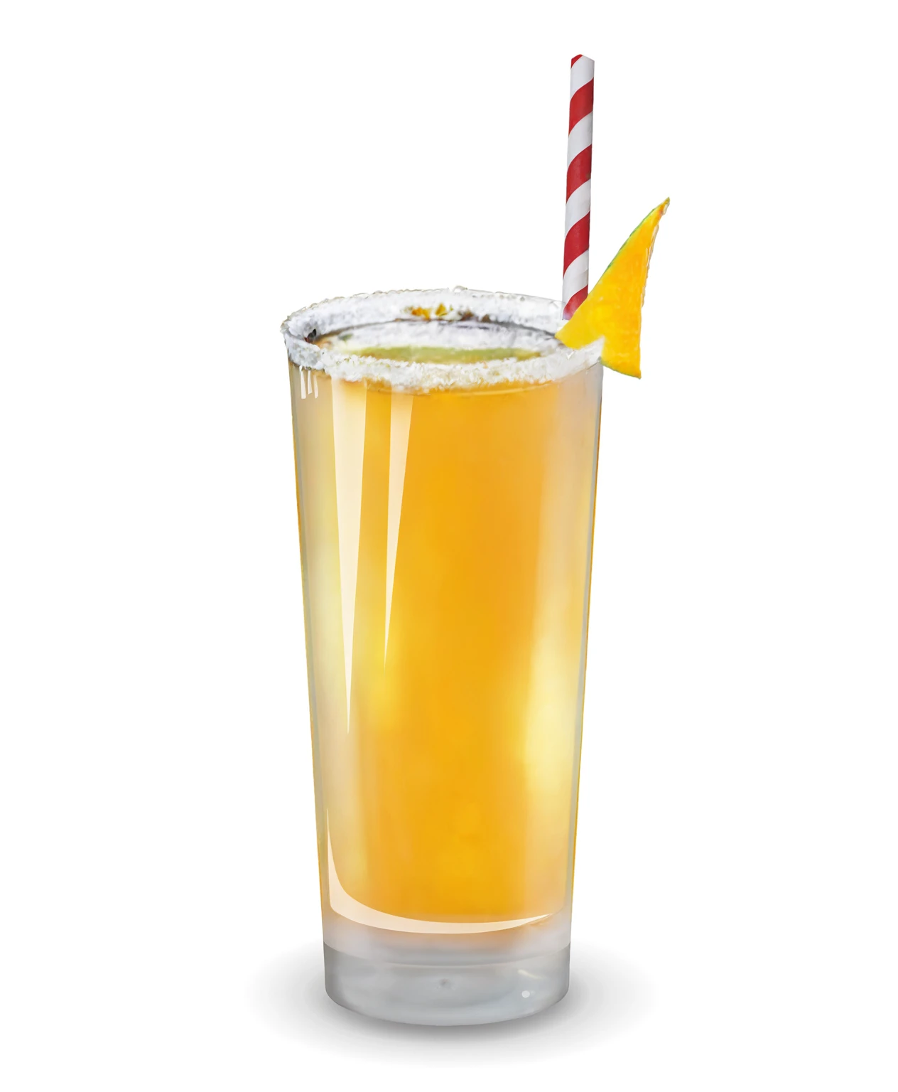 there is a glass of orange juice with a straw and a slice of orange, tall iced tea glass, drinking cocktail, iced tea glass, trapped in tall iced tea glass, drink, glass with rum, cocktail in an engraved glass, a wide full shot, the sour, straw, drinks bourbon, by Austin English, skewed shot, with a drink