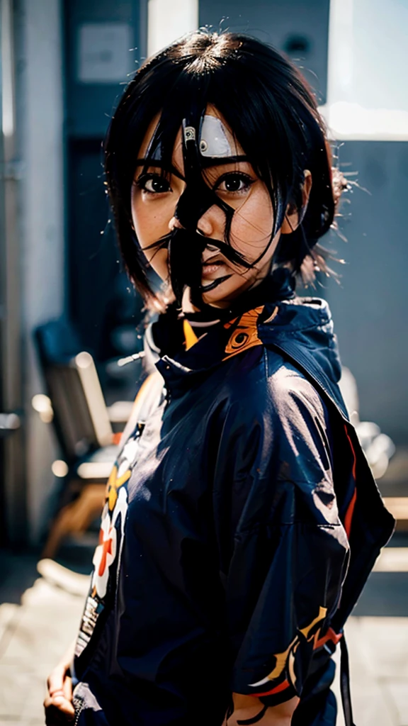 Sunade from character naruto, hyperrealistic hyperdetail 4D 8K