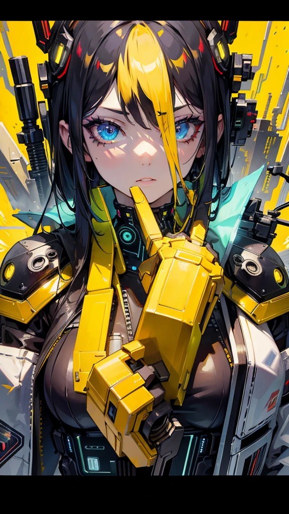 Cyberpunk, beautiful women, Ultra-detailed, master piece, best quality, high resolution, beautiful eyes, detailed eyes, detailed face