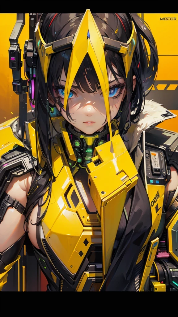 Cyberpunk, beautiful women, Ultra-detailed, master piece, best quality, high resolution, beautiful eyes, detailed eyes, detailed face