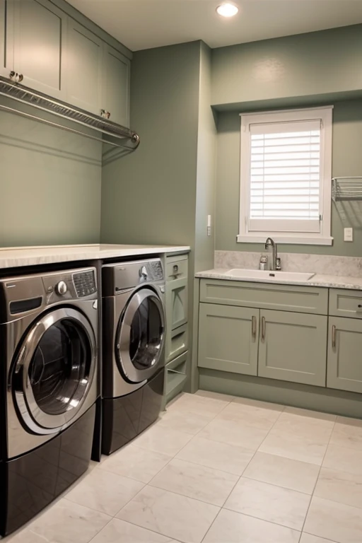 Luxury House、Laundry Room