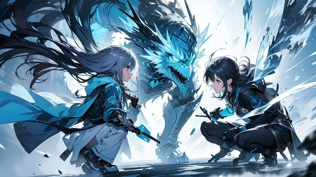 Ice Warrior vs Ice Demon