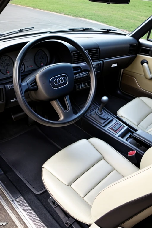 Draw a 1986 Audi 100 C3 girl orgasm
