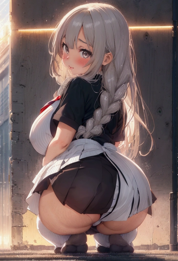 Anime girl with long hair and skirt standing in front of a wall, Lit from behind, Bend your body, chic, , Beautiful anime girl crouching, (SFW) Safe at Work, [ 4k digital art ]!!, shikamimi, Thick tail, Anime girl in maid outfit, Butt, lower angle,Anime girl with long hair and skirt standing in front of a wall, Lit from behind, Bend your body, chic, , Beautiful anime girl crouching, (SFW) Safe at Work, [ 4k digital art ]!!, shikamimi, Thick tail, Anime girl in maid outfit, Butt, lower angle,Anime girl with long hair and skirt standing in front of a wall, Lit from behind, Bend your body, chic, , Beautiful anime girl crouching, (SFW) Safe at Work, [ 4k digital art ]!!, shikamimi, Thick tail, Anime girl in maid outfit, Butt, lower angle,Anime girl with glasses and a skirt standing in front of a mirror, (SFW) Safe at Work, Kantai Collection Style, tits, , a hyperRealistic , Lit from behind, hyperRealistic , Realistic , chic, Anime Maid SS Military, Naughty anime style, Anime Moe Art Style,Anime girl standing on the street in a short skirt and black shirt, (Poop sitting), chic, Anime Moe Art Style, Half Yamada, Realistic Anime 3D Style, （Ahegao）,Smooth anime CG art, 超Realisticな , Gwaiz, Young Anime Girl, Anime Style 4k, Naughty anime style, Beautiful anime girl crouching,(masterpiece), (One serious civil service commissioner: 1.3), (Super thick and plump body: 1.3), (巨大な胸とButt)), (Small Head: 1.2), (Very small uniform)), (Shiny skin: 1.2), (A speech while crouching in the stands in the schoolyard in the morning)), {fat},1boy, penis, doggystyle, from behind, spreadassms, chubby body, fat body, short,ultra detailed, masterpiece, best quality, blush, a woman, rolling eyes, open mouth, school girl, wearing , wearing glasses, classroom, sunset, light particles, hdr, brown grey hair, midium wavy hair, shiny hair, bang, single braid, clear grey eyes, Smiling Kiss, Tongue Out, アニメ ,orgasm face, sexual climax, bitch, back shot, back view, low angle, from below, back view, arched back, looking back, all fours, chubby body, BIG ASS , saliva, BBW, slender waist, anal, seiza, hands on head,white eyes, Hand Drawn, Showing Ass, Bobcut, Knee socks, (Super thick and plump body: 1.3), Butt sticking out, Close your legs, seiza, spread legs, (pleated skirt), Stretch your arms back, long pleated skirt, (Buttがみえない), Buttが隠れる, Arms folded behind back, Super big butt, Awesome numbness , Plump , (Chubby), Butt sticking out,