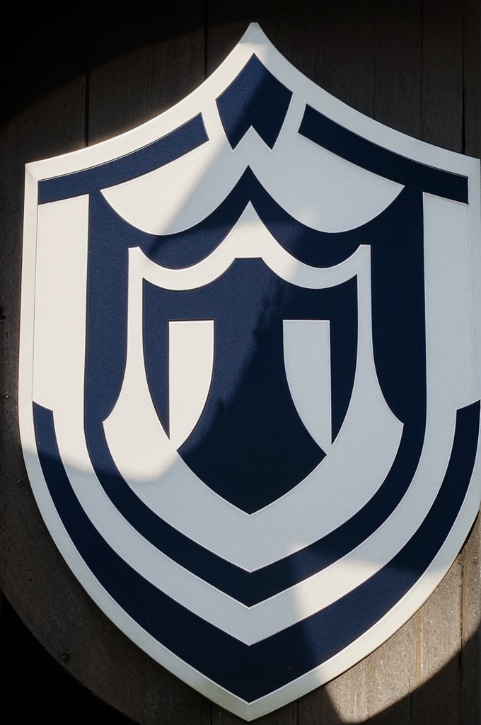 Create a football club logo named "DEJAN FC" WITH the criteria that the logo must be formal, with a shield-shaped base 