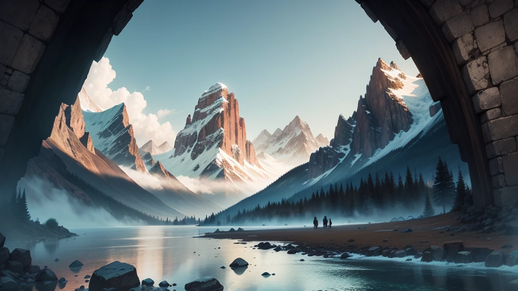 Long time ago, in a time when mountains reached to the sky and rivers whispered ancient secrets, stood the mountain of Integrity