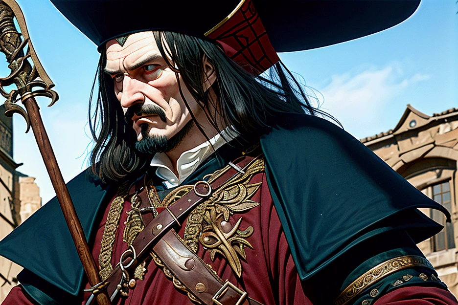 Vlad the impaler, one of history's most infamous rulers, whose brutal methods of punishment and defense have cemented his legacy in both historical records and folklore.