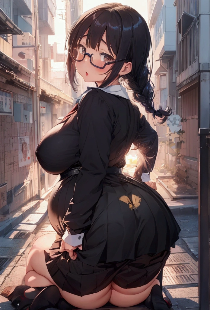 アニメ girl with glasses and a black dress standing on a sidewalk, hanayamata, a hyperrealistic , アニメ moe artstyle, hyperrealistic , Guweiz, , seductive アニメ girl, beautiful アニメ girl squatting, realistic , アニメ girl wearing a black dress, artwork in the style of Guweiz, thicc,Anime girl with long hair and skirt standing in front of a wall, Lit from behind, Bend your body, chic, , Beautiful anime girl crouching, (SFW) Safe at Work, [ 4k digital art ]!!, shikamimi, Thick tail, Anime girl in maid outfit, Butt, lower angle,Anime girl with long hair and skirt standing in front of a wall, Lit from behind, Bend your body, chic, , Beautiful anime girl crouching, (SFW) Safe at Work, [ 4k digital art ]!!, shikamimi, Thick tail, Anime girl in maid outfit, Butt, lower angle,Anime girl with glasses and a skirt standing in front of a mirror, (SFW) Safe at Work, Kantai Collection Style, tits, , a hyperRealistic , Lit from behind, hyperRealistic , Realistic , chic, Anime Maid SS Military, Naughty anime style, Anime Moe Art Style,Anime girl standing on the street in a short skirt and black shirt, (Poop sitting), chic, Anime Moe Art Style, Half Yamada, Realistic Anime 3D Style, （Ahegao）,Smooth anime CG art, 超Realisticな , Gwaiz, Young Anime Girl, Anime Style 4k, Naughty anime style, Beautiful anime girl crouching,(masterpiece), (One serious civil service commissioner: 1.3), (Super thick and plump body: 1.3), (巨大な胸とButt)), (Small Head: 1.2), (Very small uniform)), (Shiny skin: 1.2), (A speech while crouching in the stands in the schoolyard in the morning)), {fat},1boy, penis, doggystyle, from behind, spreadassms, chubby body, fat body, short,ultra detailed, masterpiece, best quality, blush, a woman, rolling eyes, open mouth, school girl, wearing , wearing glasses, classroom, sunset, light particles, hdr, brown grey hair, midium wavy hair, shiny hair, bang, single braid, clear grey eyes, Smiling Kiss, Tongue Out, アニメ ,orgasm face, sexual climax, bitch, back shot, back view, low angle, from below, back view, arched back, looking back, all fours, chubby body, BIG ASS , saliva, BBW, slender waist, anal, seiza, hands on head,white eyes, Hand Drawn, Showing Ass, Bobcut, Knee socks, (Super thick and plump body: 1.3), Butt sticking out, Close your legs, seiza, spread legs, (pleated skirt), Stretch your arms back, long pleated skirt, (Buttがみえない), Buttが隠れる, Arms folded behind back, Super big butt, Awesome numbness , Plump , (Chubby), Butt sticking out,