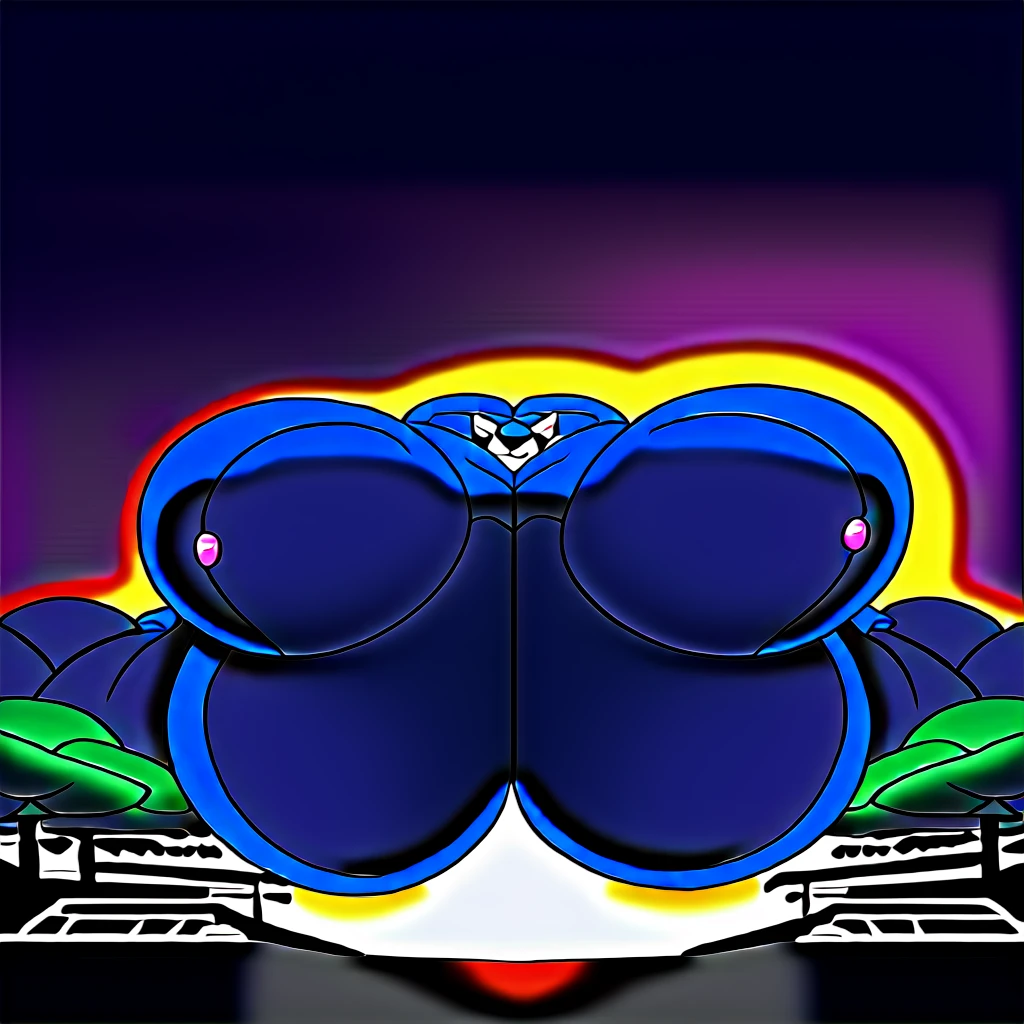 ((Masterpiece)), high quality, studio quality, vibrant colors, vibrant lighting, 4k shadow the hedgehog, rouge the bat, afternoon sky, picnic, campground, huge overfilled breast_implant, huge keep_inflating_Extrem_like a blimp, filling her up more plump , large overfilled round Breast Implants breast expander fill up, extremely huge inflated muscles,