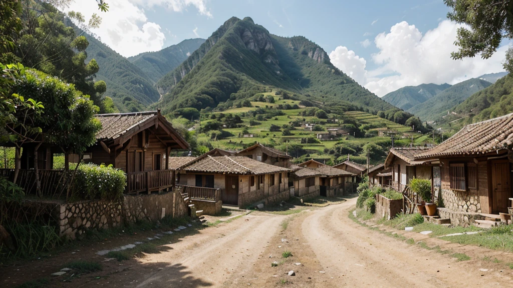 In the remote village of Valverde, hidden among towering mountains and surrounded by dense forests, life moves at a slow, peaceful pace. With its wooden huts and dirt streets, Valverde is a place where time seems to have stopped. Residents live in harmony with nature, dedicating themselves to agriculture, fishing and handicrafts.