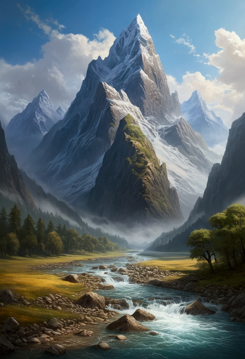 Long time ago, in a time when mountains reached to the sky and rivers whispered ancient secrets, stood the mountain of Integrity