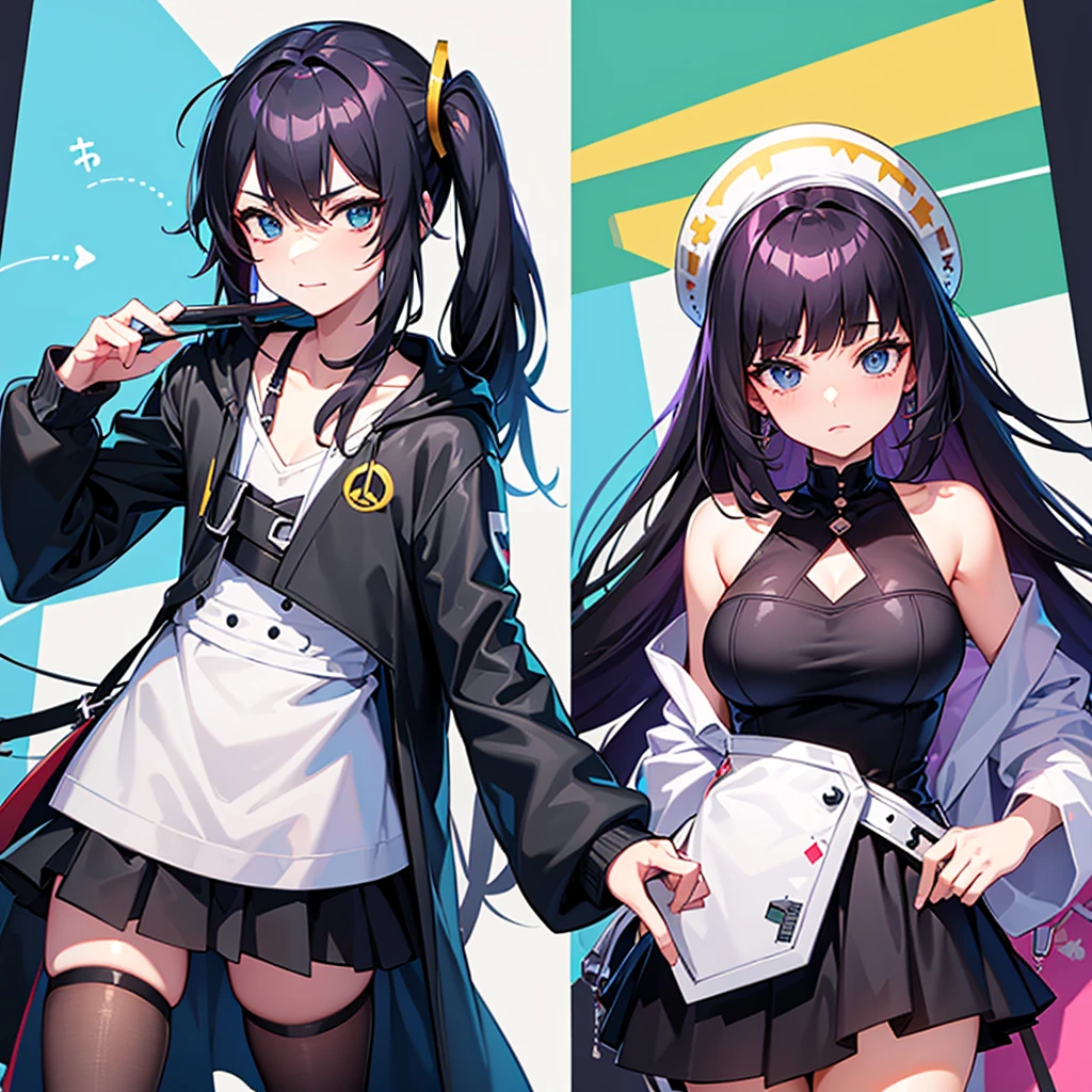 2D handsome guy and beautiful girl duo VTuber More cool