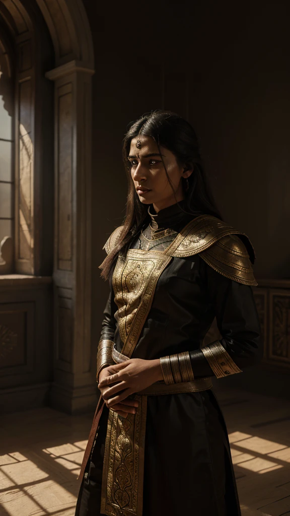 Generate a realistic image of kurukshetra war in Mahabharatam, perfect composition, beautiful detailed intricate insanely detailed octane render trending on artstation, 8 k artistic photography, photorealistic concept art, soft natural volumetric cinematic perfect light, chiaroscuro, award - winning photograph, masterpiece, oil on canvas, raphael, caravaggio, greg rutkowski, beeple, beksinski, giger