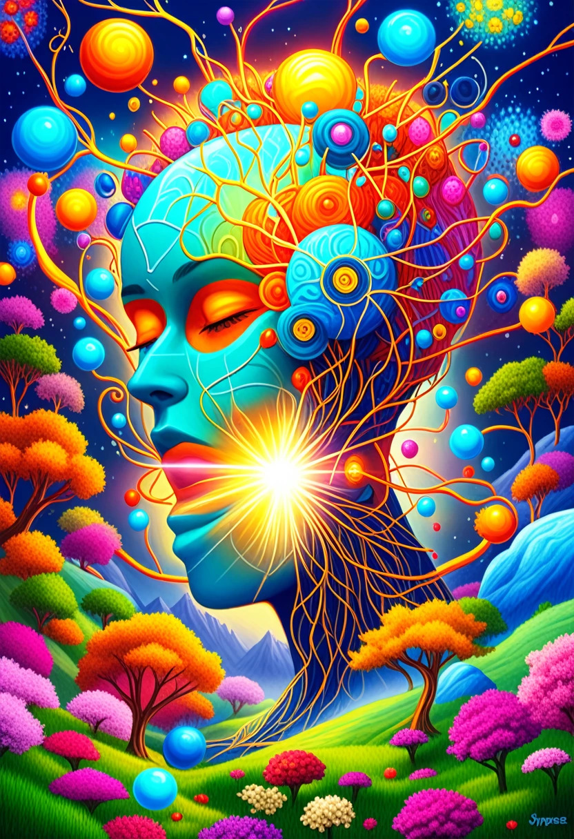 masterpiece, beautiful psychedelic entropy PsyAI