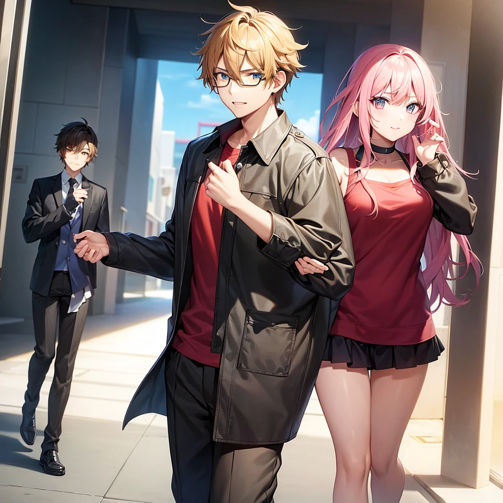 2D handsome guy, beautiful girl duo, VTuber, more cool, friendly couple