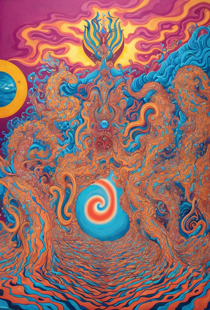 Astral body, psychedelic