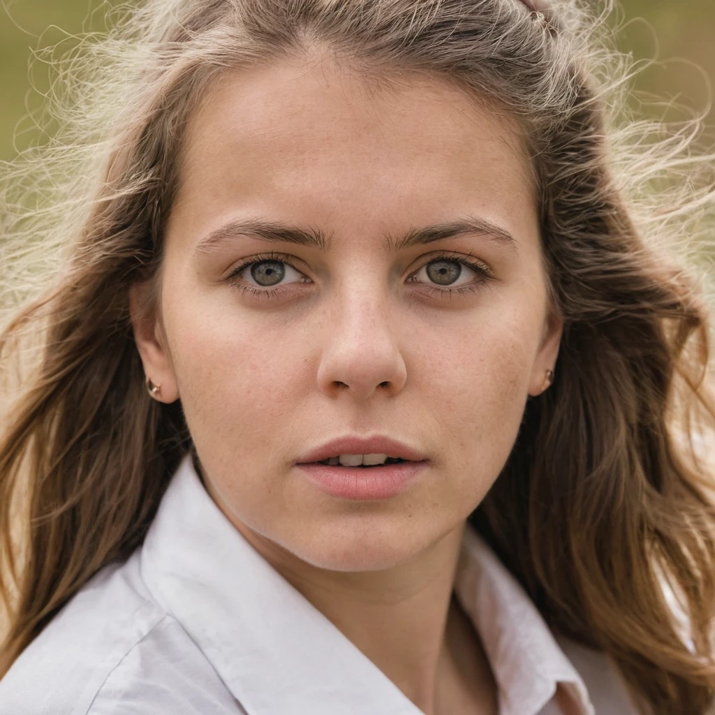 Photo portrait en gros plan en très haute résolution d&#39;une femme Ana de Armas portant une robe longue debout dans l&#39;océan, cinématique, haute qualité 