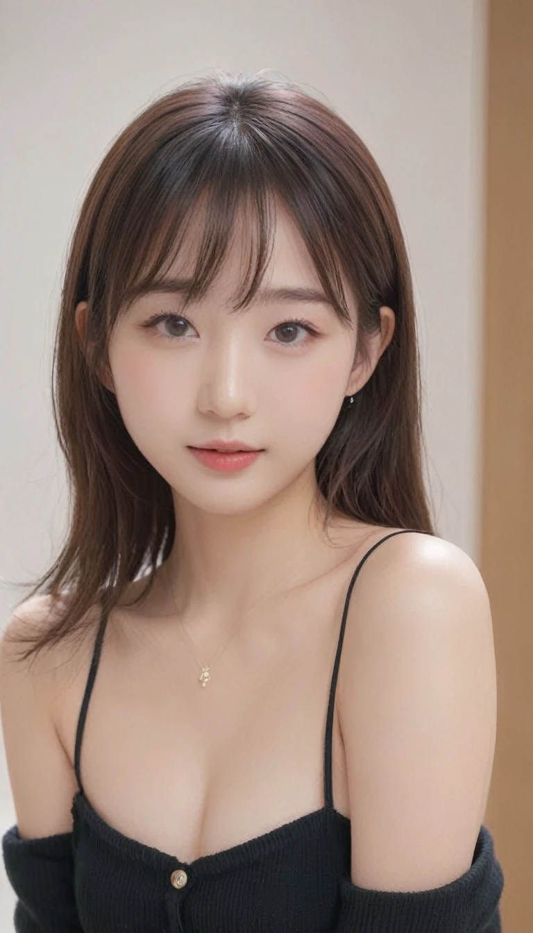 Browsing Caution, （Completely naked:1.2）,(masterpiece:1.0), (Highest quality:1.2), (Ultra-high resolution:1.2), 8K resolution,  Baby Face, beautiful girl、(3 years old:1.2), （beautiful girl:1.2）、　Full body image、Japanese、Baby Face、ponytail、belly button、Shaved、Show your side,（Child body type:1.2）、（Flat Chest:1.2）、Sharp focus, Cinema Lighting, Beautiful face in every detail, Detailed skin texture, Pale skin, Detailed brown hair,  smile, Realistic glowing skin, Beautiful plump nipples,Slim waist, 魅惑的なsmile, Beautiful plump nipples,Pink areola, Head to Knee,