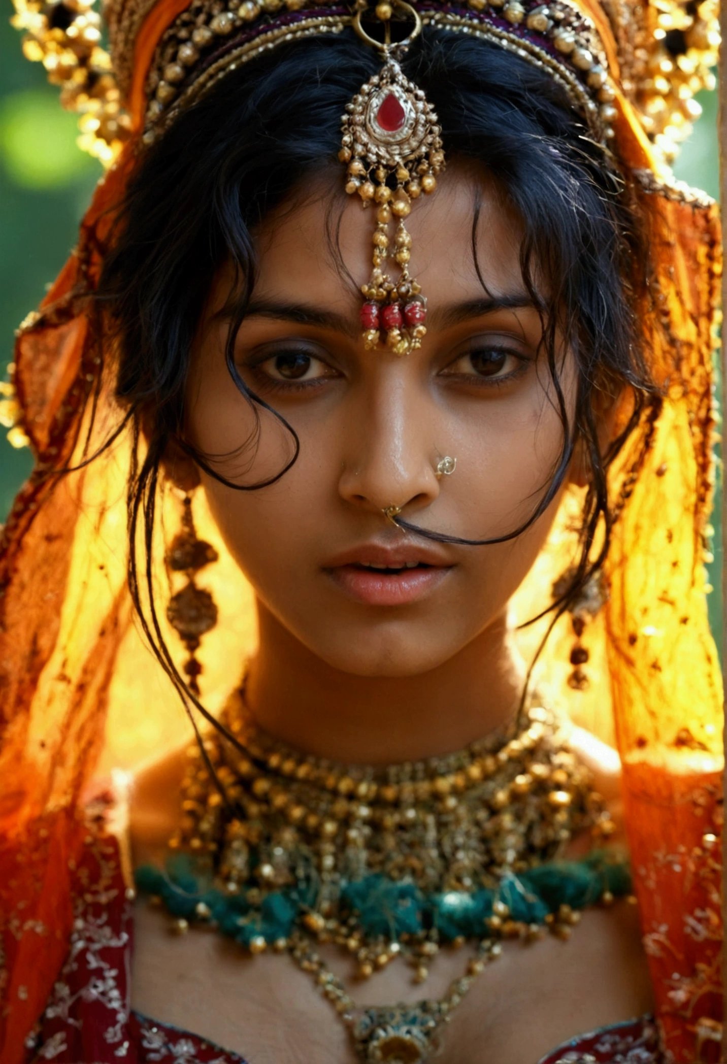 Hot Indian young naked girl having hard sex