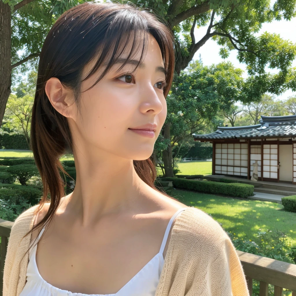 ((Highest quality)), ((masterpiece)), (detailed),Perfect Face,Japanese,Mature Woman,Upper Body