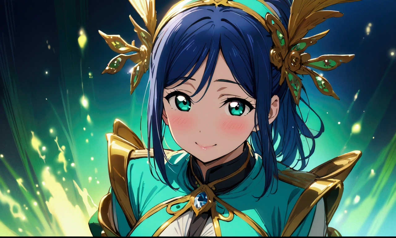 Love Live adult Kanan Matsuura, masterpiece, highest quality, gloss, fantastic background, attire random