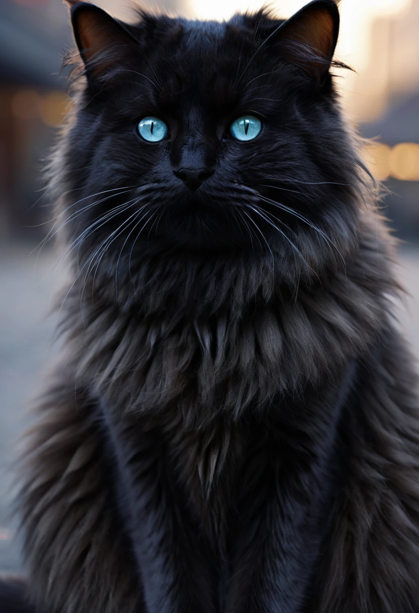(Dark Environment:0.8),masterpiece, high quality, Absurd, number (artwork), From dagasi, Yes,Seizan,(anthropology,Fluffy fur,character focus:1.1),anthropology male cat,short hair,portrait, Bright Eyes,panoramic,character focus.(Detailed background:0.7),...