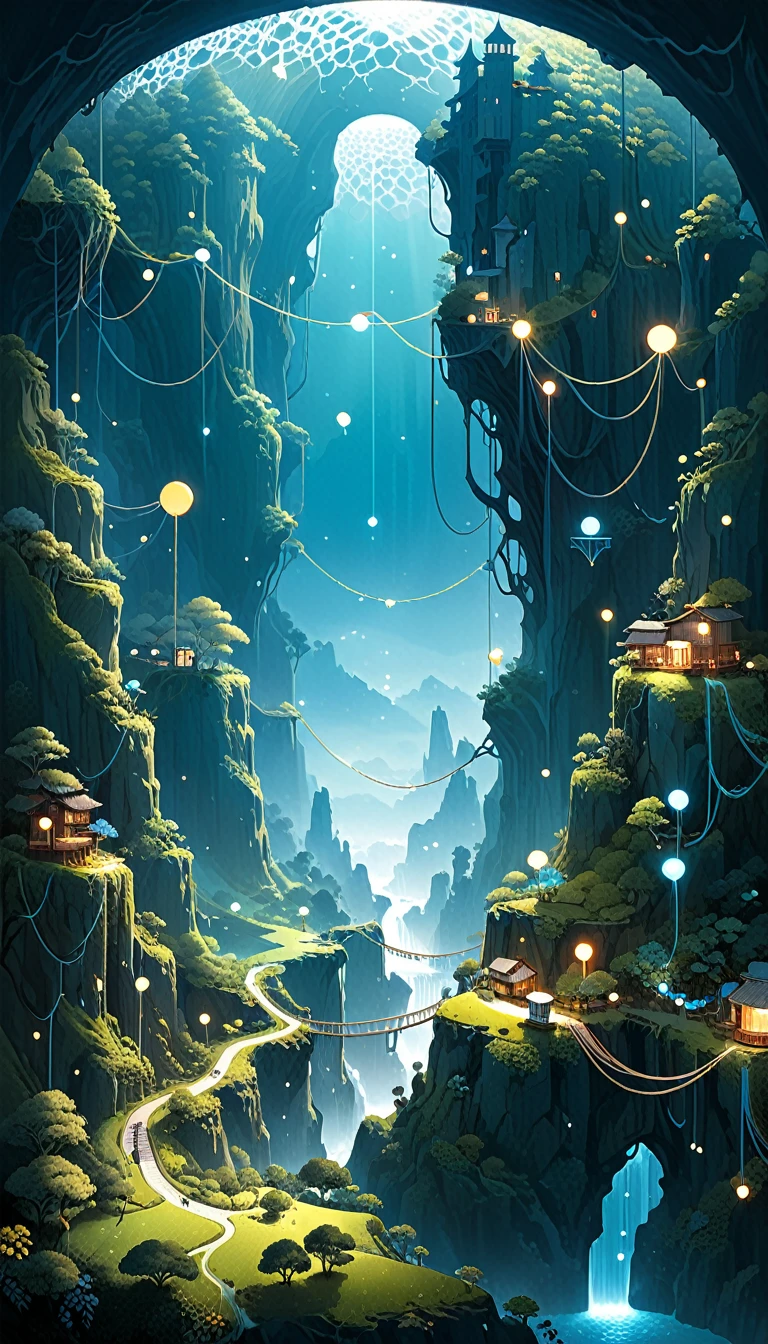 The network technology landscape drawn by Liu Ye and Agostino Arrivabene