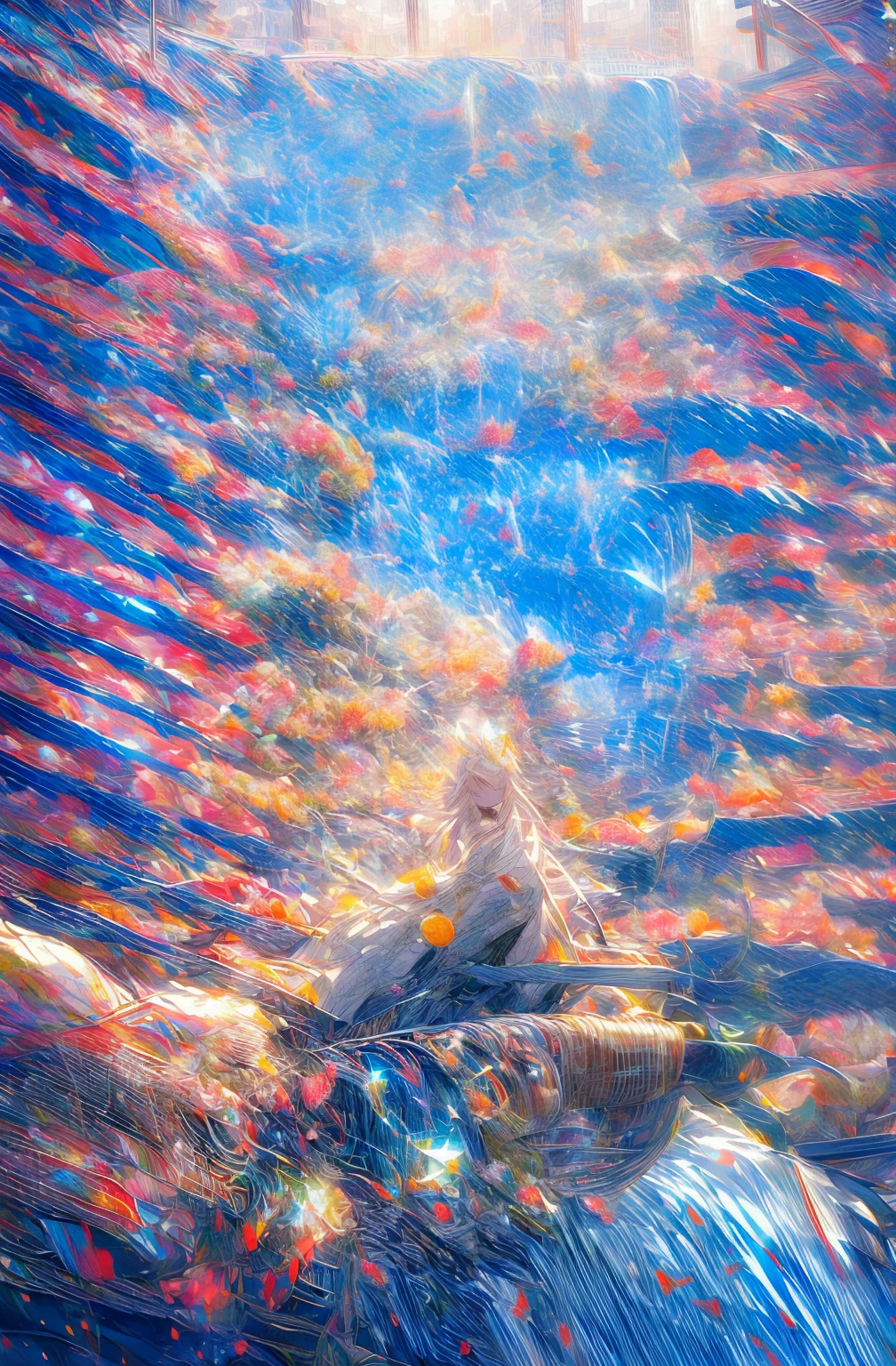(extremely detailed CG unity 8k wallpaper), (masterpiece), (best quality), (ultra-detailed), (best illustration),(best shadow), (an extremely delicate and beautiful), classic, dynamic angle, floating, fine detail, Depth of field, classic, (painting), (sketch), (bloom), (shine), glinting stars,
1girl, ancient costume, gloves, silver hair,blue eyes, long hair, morden hair, upper body, white color costume, earrings, high camera angle, snow,outdoors,
