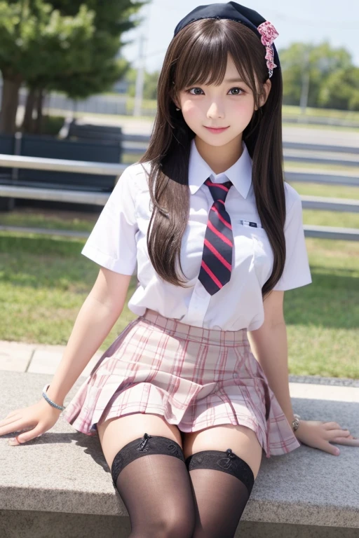 Cute Girls、high school girl、Idol、stockings、mini skirt、See-through