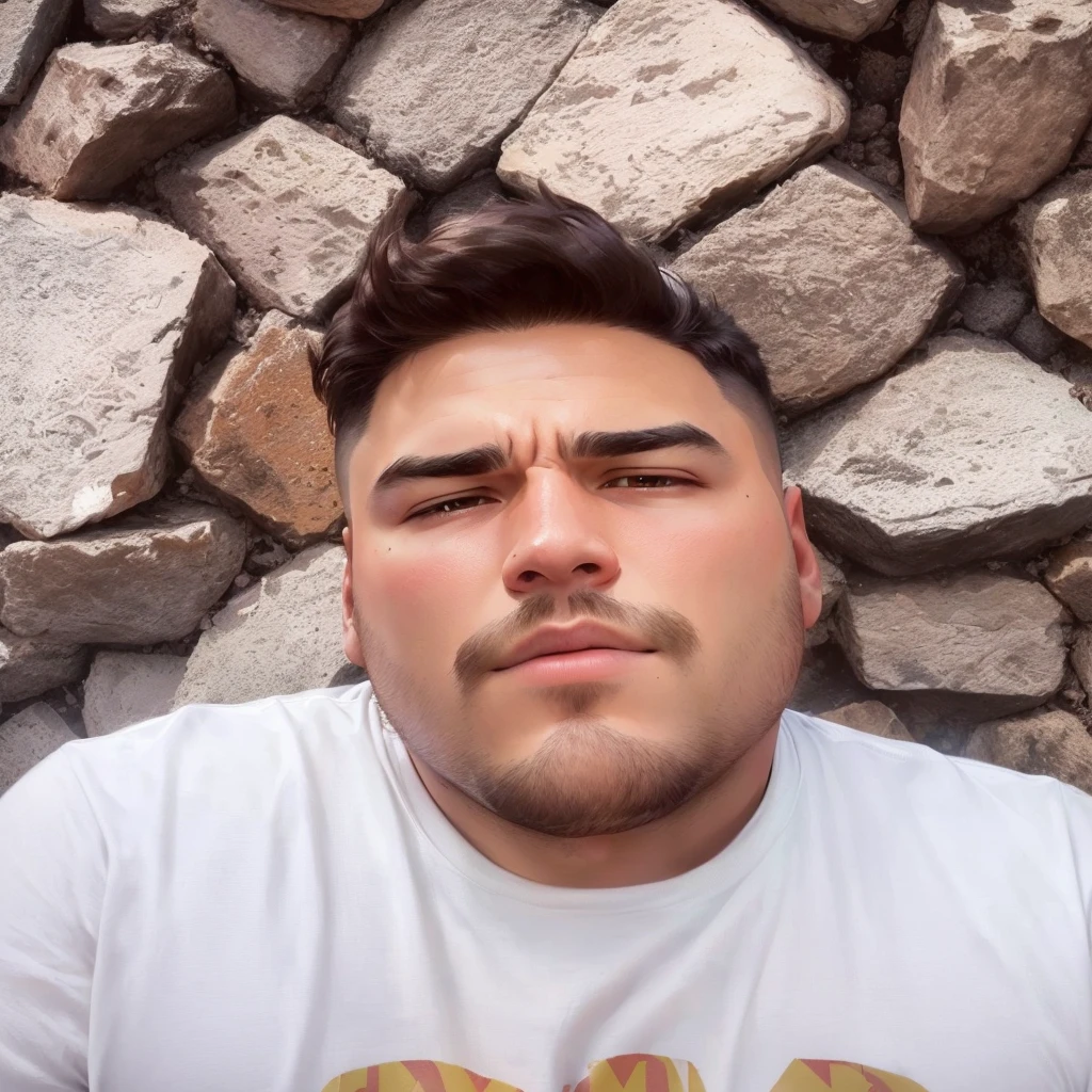 man strong, WEIGHING 112KG, short black beard, white shirt, about 28 years old, shorth hair, pixar, DISNEY, stylish, High definition, Directed by: Soldado Nandor, profile image, Directed by: Felipe Device, DETAILED SERIOUS FACE, Directed by: Enrique Tabara, david rios ferreira, 28 years old