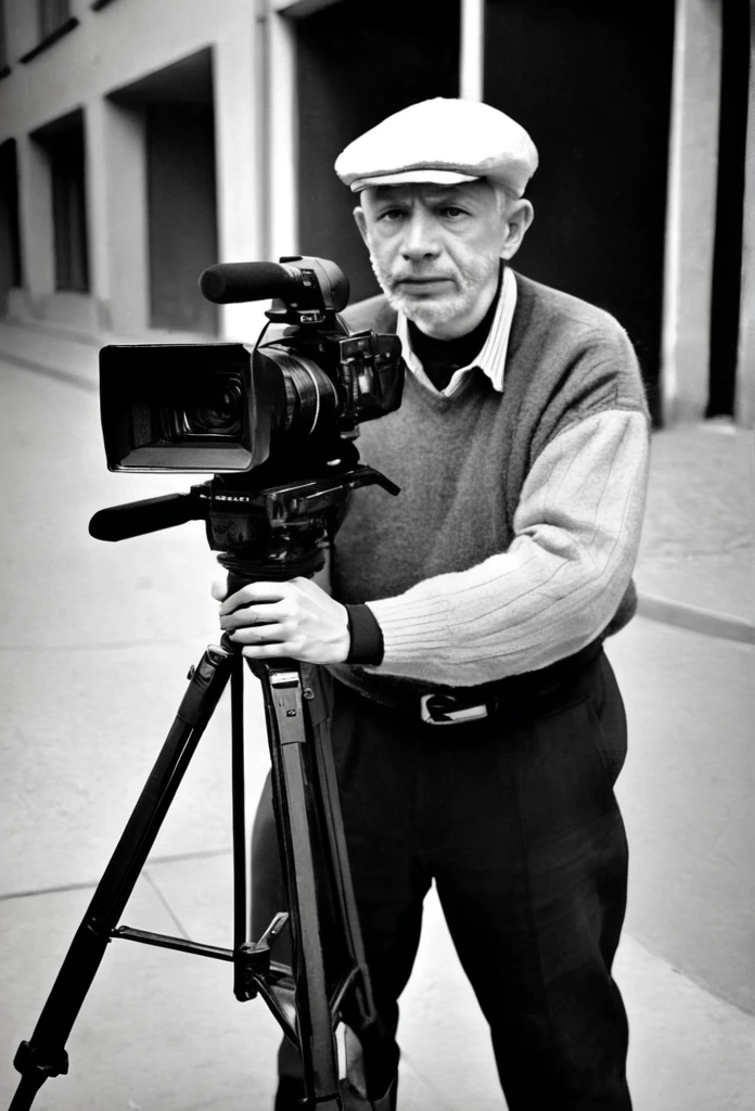 Lev Tolctoy going on camera