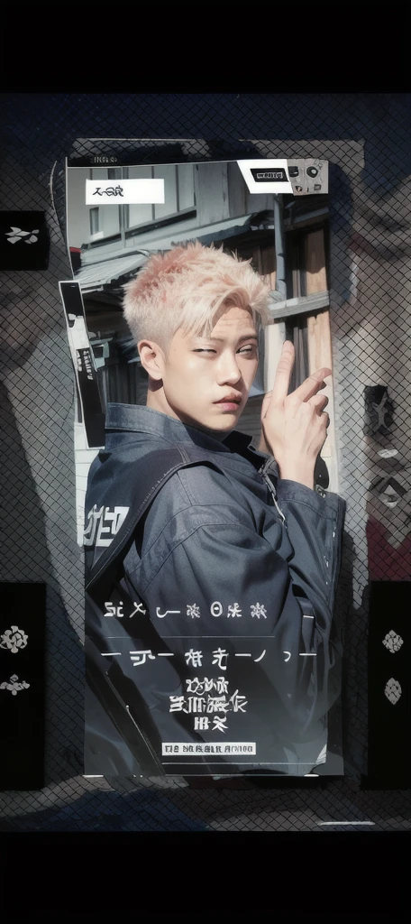 Realistic character jujutsu kaisen Handsome