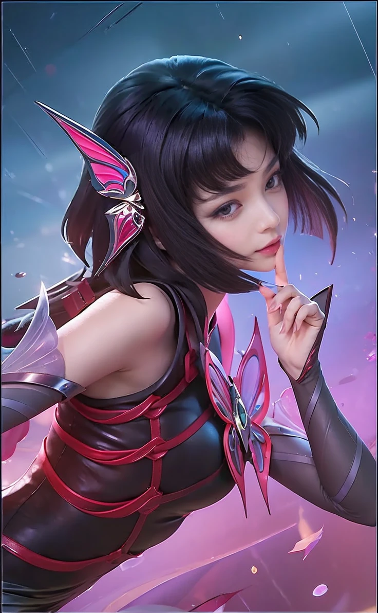 (masterpiece:1.4), (best quality:1.4), ultra high res, ultra high resolution, ((detailed facial features)), HDR, (realistic, photorealistic, photo-realistic:1.37), closeup, sexy seductive Thai woman, (seductive smile), long lashes, beautiful makeup, platinum blonde hair, fair skin, slender figure, elegant posture, wearing large sparkling colorful jewelry, wearing a business style leather dress, standing in a large shopping mall, gentle sunlight shining through the shopping mall windows, casting a soft glow on her face, adding warmth to the scene, vibrant colors, capturing the essence of vibrant city life, portrait style, showcasing her natural beauty and grace in a feminine way