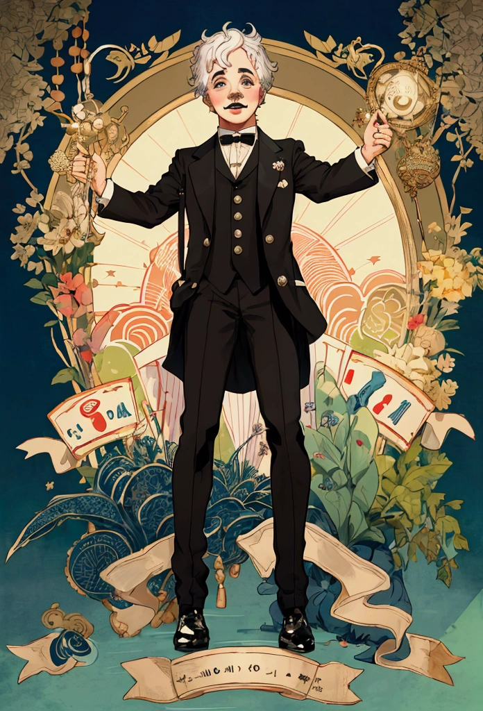 charlie･Charlie Chaplin（comedy king）If you look down、I can&#39;t find the rainbow