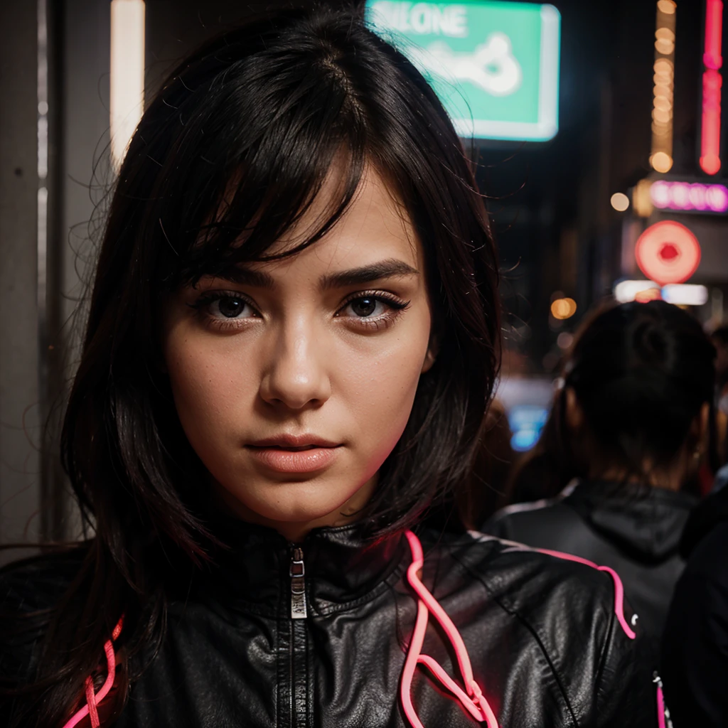 woman neon