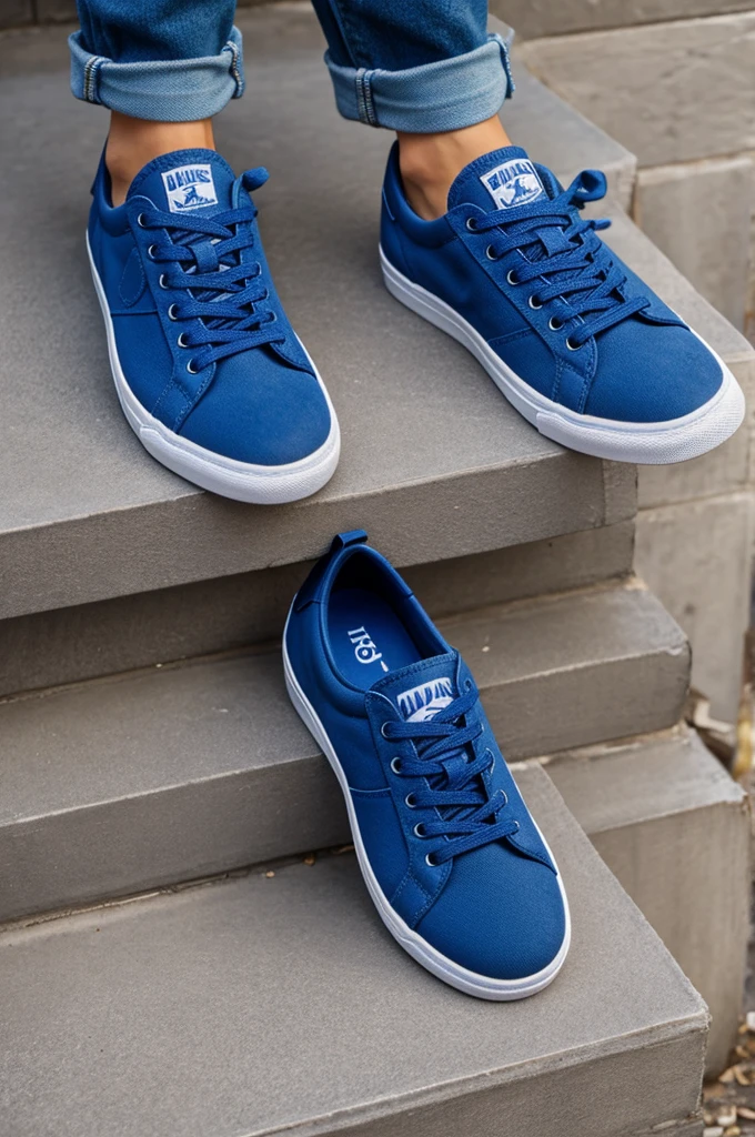 Unbranded blue sneaker