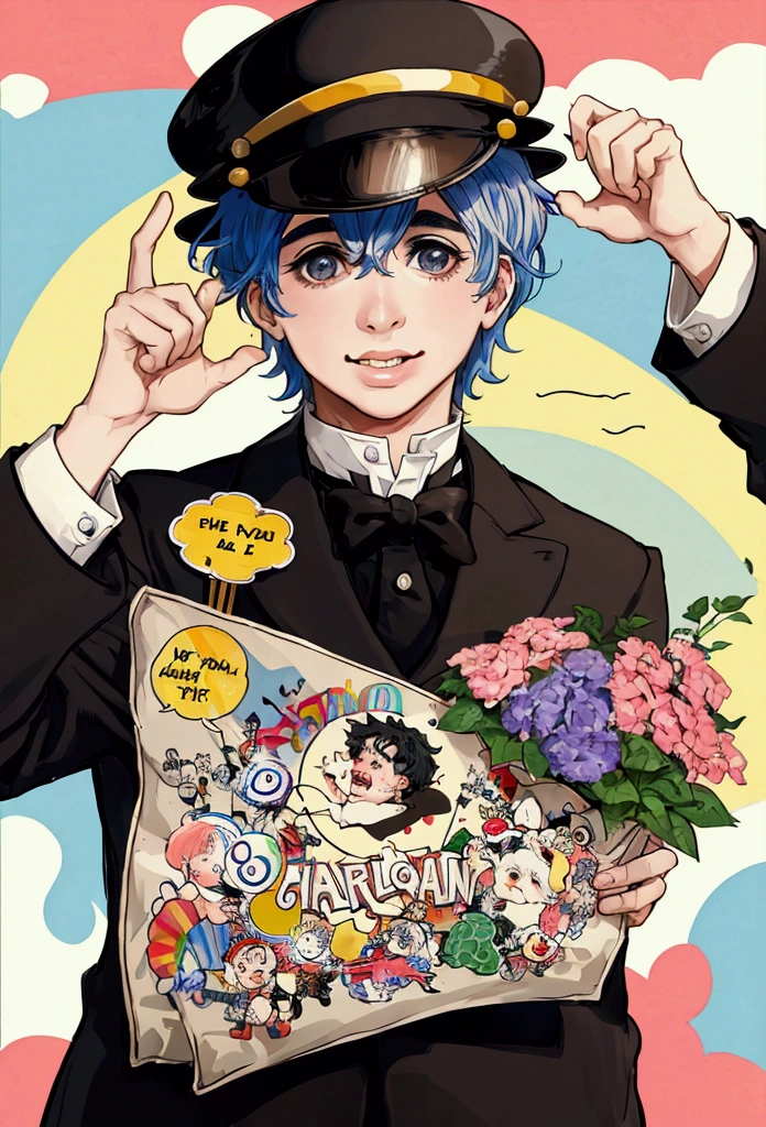 charlie・Charlie Chaplin(comedy king)If you look down、I can't find the rainbow
