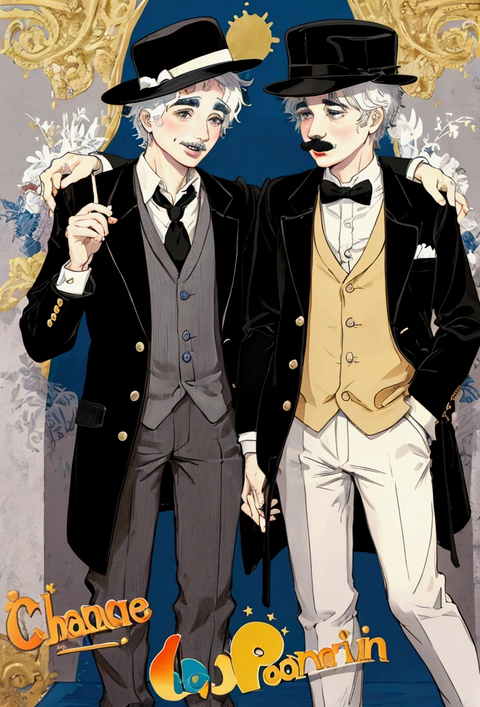 charlie・Charlie Chaplin(comedy king)If you look down、I can't find the rainbow