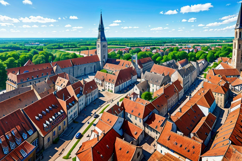 medieval city buening