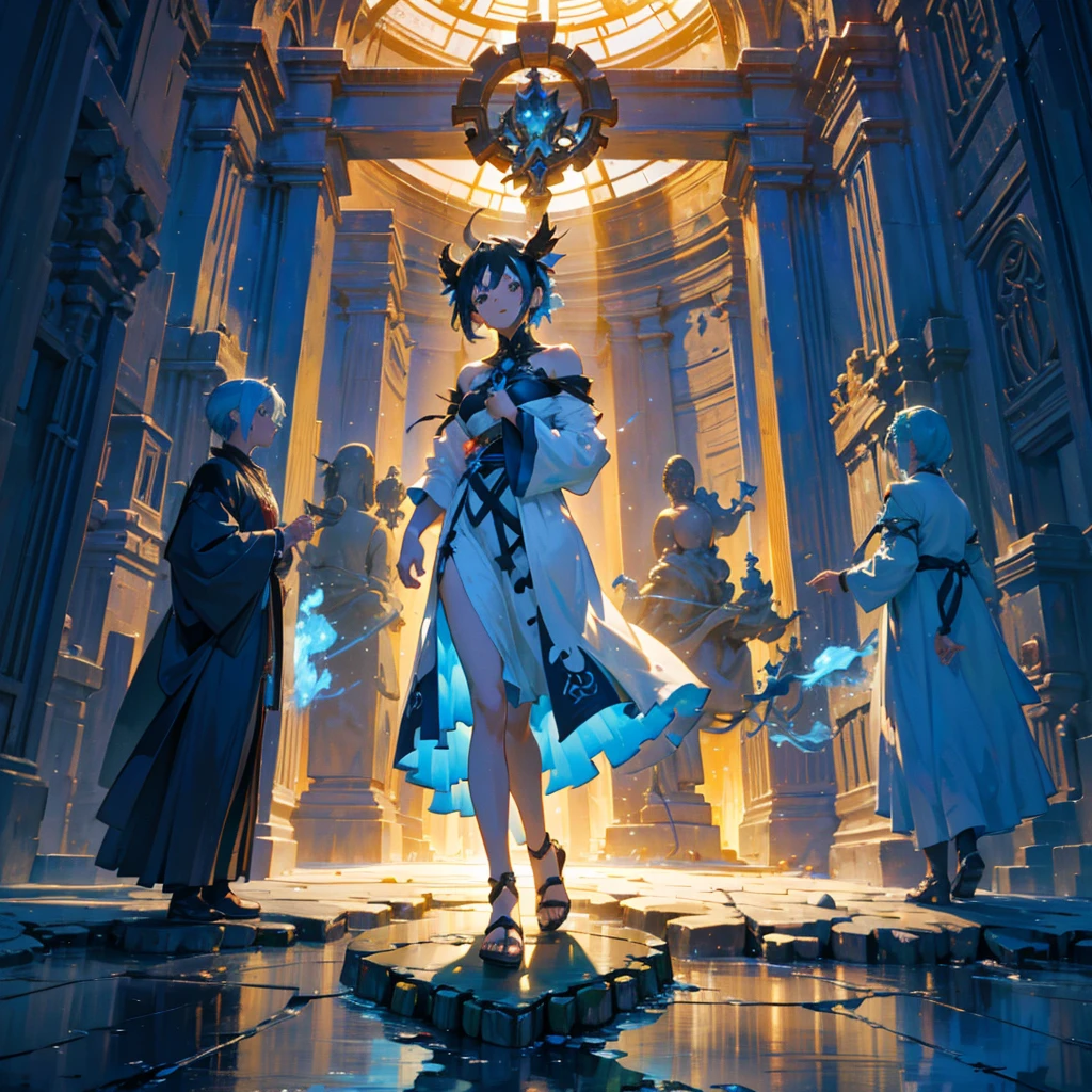 an ancient prophecy announces the emergence of five Elemental Guardians who must protect the Earth from the demons that threaten to break this balance. Each Guardian is chosen by an ancient elemental spirit and given immense powers, but also the responsibility to maintain peace and harmony.