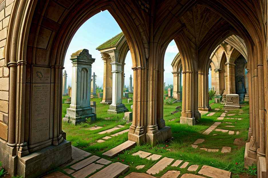 medieval cementery