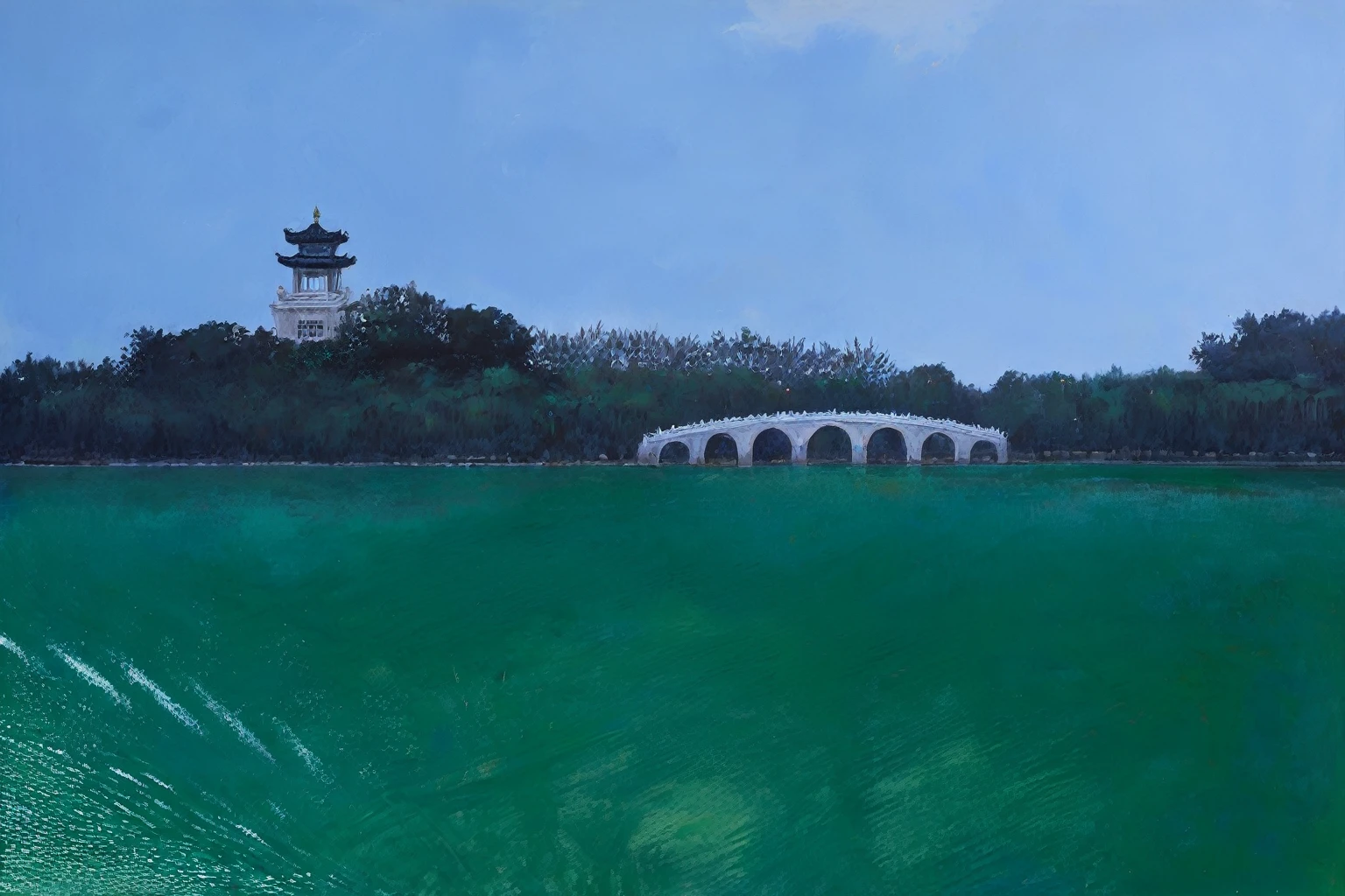 painting，莫奈风格painting，法国印象派painting，莫奈paintingWater Lily，Water Lily，painting大师作品
