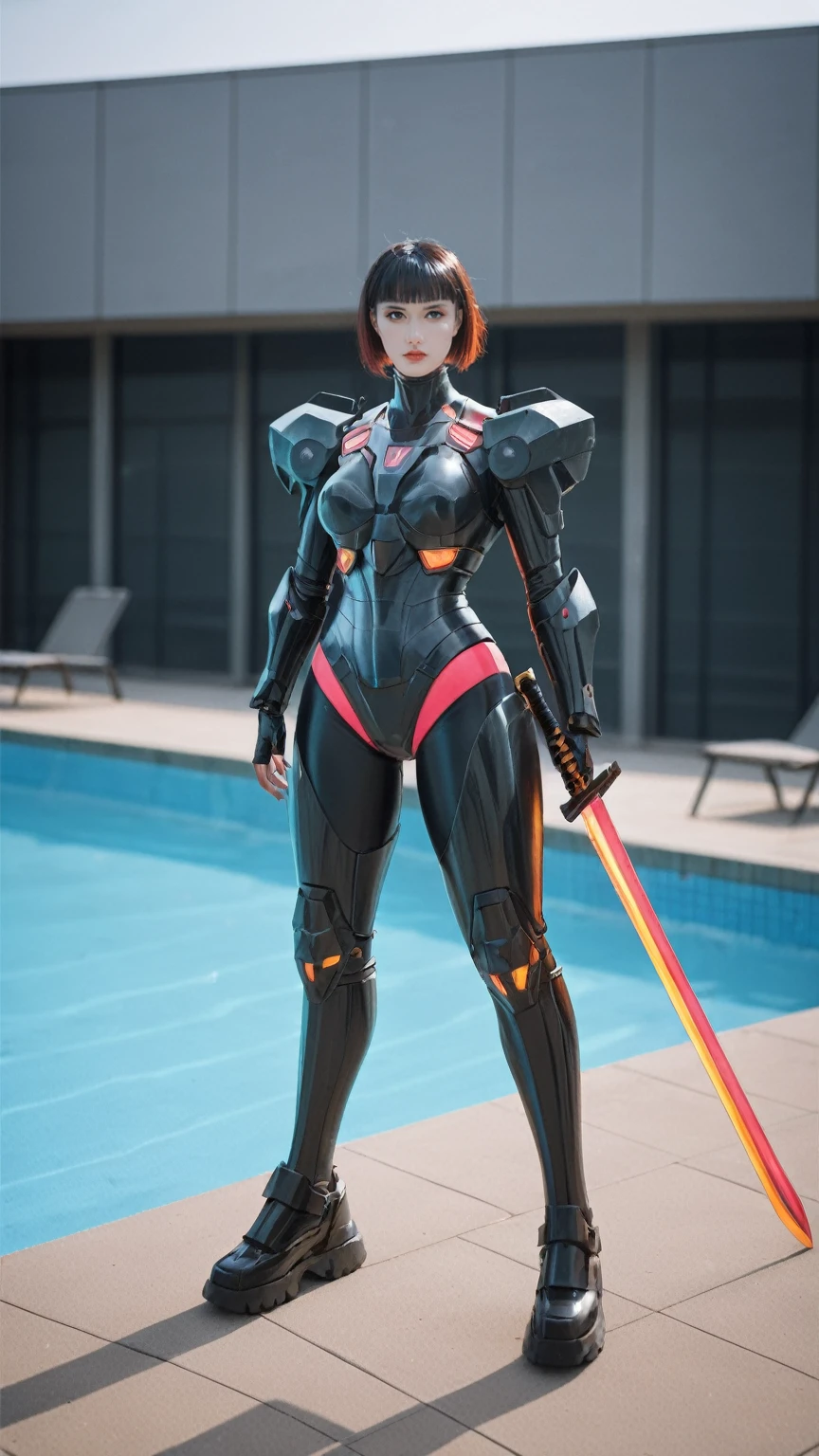 score_9,score_8_up,score_7_up,
Cyberpunk helllady warrior in neon mecha armor，female swordsman Holding a sword in a pool ，solo，1sword，Luminescence&#39;s light eyes，Devil&#39;s Wings，Wide-angle lens，biology，weird，Creepy，nightmarish， Light Particles，Luminescence，Best Photo of the Year Winner，the world on fire，Post-apocalyptic hellscape，Military photography，Epic Photo of the Yeare on the horizon，Epic movie shots，Pure form，Intricate details，8k，Post-production，high resolution，Super Detail，anatomical correct