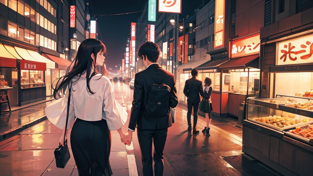 The couple who became lovers,Tokyo,20th Generation,delicately,Sharper,8K