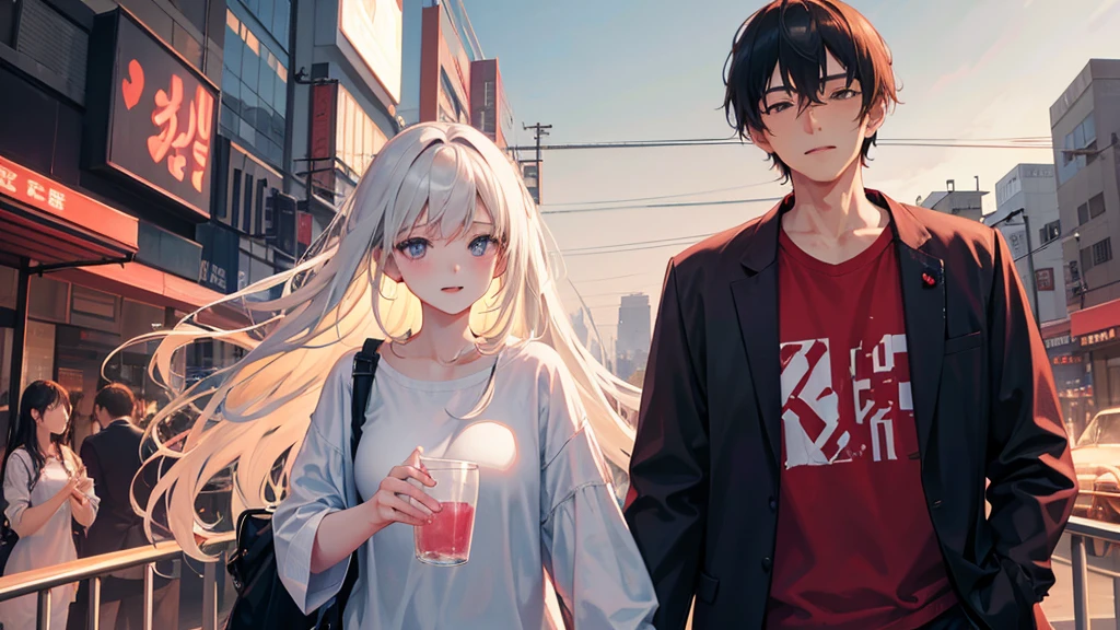 The couple who became lovers,Tokyo,20th Generation,delicately,Sharper,8K